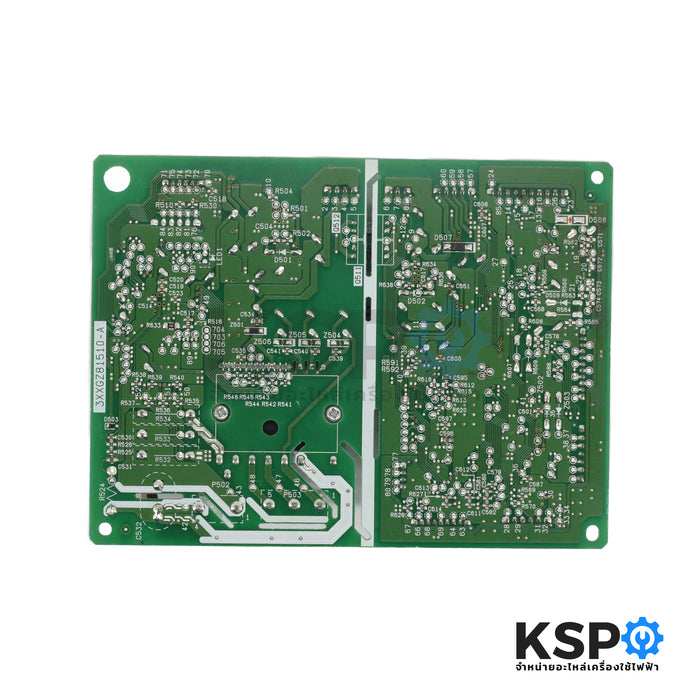 บอร์ดตู้เย็น TOSHIBA โตชิบา 3XXGZ81510-A รุ่น GR-A32KBZ ใช้กับคอม Pana,GMCC DZ100VIA (ถอด) อะไหล่ตู้เย็น