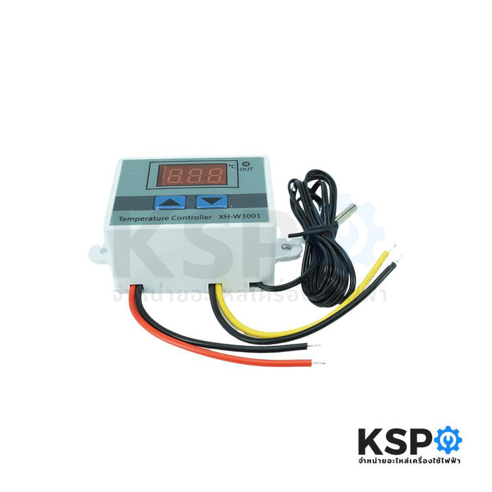 เครื่องควบคุมอุณหภูมิดิจิตอล LED XH-W3001 สําหรับ Arduino Cooling Switch Thermostat Ntc Sensor