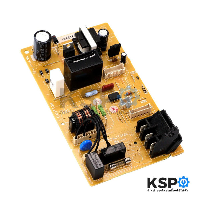 แผงวงจรแอร์ แผงบอร์ดคอยล์เย็น MITSUBISHI มิตซูบิชิ Part No. E22F45440 (E12C67440) INDOOR POWER P.C. BOARD (แท้จากศูนย์) อะไหล่แอร์